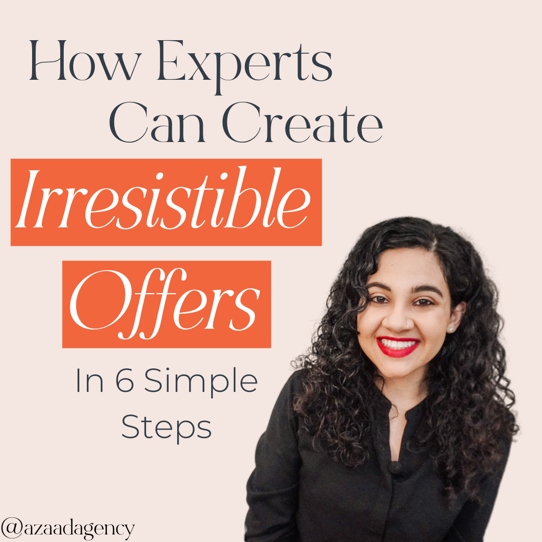 how experts can create irresistible offers